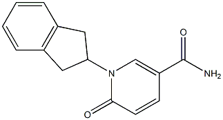 3-Pyridinecarboxamide,N-(2,3-dihydro-1H-inden-2-yl)-1,6-dihydro-6-oxo-(9CI) 结构式