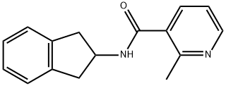 3-Pyridinecarboxamide,N-(2,3-dihydro-1H-inden-2-yl)-2-methyl-(9CI) 结构式