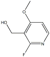 3-Pyridinemethanol,2-fluoro-4-methoxy-(9CI) 结构式