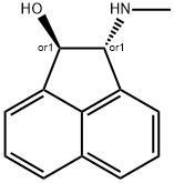 1-Acenaphthylenol,1,2-dihydro-2-(methylamino)-,(1R,2R)-rel-(9CI) 结构式