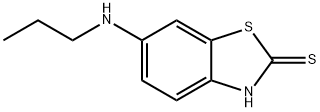 2(3H)-Benzothiazolethione,6-(propylamino)-(9CI) 结构式