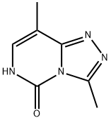 1,2,4-Triazolo[4,3-c]pyrimidin-5(6H)-one,3,8-dimethyl-(9CI) 结构式