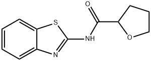 2-Furancarboxamide,N-2-benzothiazolyltetrahydro-(9CI) 结构式