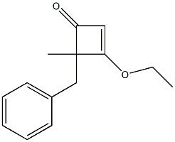 2-Cyclobuten-1-one,3-ethoxy-4-methyl-4-(phenylmethyl)-(9CI) 结构式