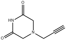 2,6-Piperazinedione,4-(2-propynyl)-(9CI) 结构式