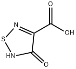 1,2,5-Thiadiazole-3-carboxylicacid,4,5-dihydro-4-oxo-(9CI) 结构式