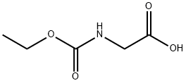 (乙氧羰基)甘氨酸 结构式