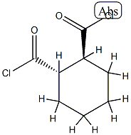 1,2-Cyclohexanedicarbonyl dichloride, trans-(-)- (9CI) 结构式