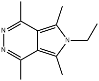 6H-Pyrrolo[3,4-d]pyridazine,6-ethyl-1,4,5,7-tetramethyl-(9CI) 结构式