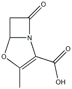 4-Oxa-1-azabicyclo[3.2.0]hept-2-ene-2-carboxylicacid,3-methyl-7-oxo-(9CI) 结构式