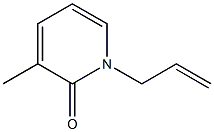 2(1H)-Pyridinone,3-methyl-1-(2-propenyl)-(9CI) 结构式