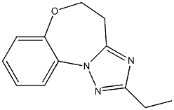 [1,2,4]Triazolo[5,1-d][1,5]benzoxazepine,2-ethyl-4,5-dihydro-(9CI) 结构式