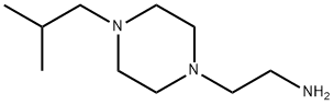 1-Piperazineethanamine,4-(2-methylpropyl)-(9CI) 结构式