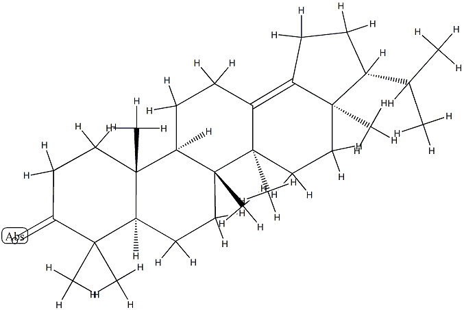 B':A'-Neogammacer-13(18)-en-3-one 结构式