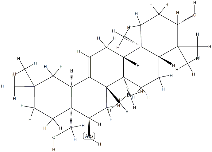 报春花皂苷元 结构式
