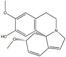 刺桐文碱 结构式