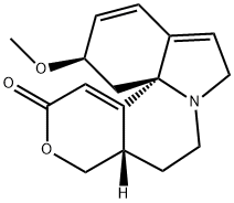 Α-刺桐定碱 结构式