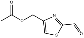 2-Thiazolecarboxaldehyde,4-[(acetyloxy)methyl]-(9CI) 结构式