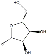 D-Allitol, 2,5-anhydro-1-deoxy- (9CI) 结构式