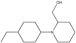 2-Piperidinemethanol,1-(4-ethylcyclohexyl)-(9CI) 结构式