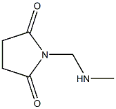 2,5-Pyrrolidinedione,1-[(methylamino)methyl]-(9CI) 结构式