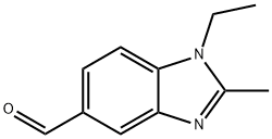 5-Benzimidazolecarboxaldehyde,1-ethyl-2-methyl-(7CI,8CI) 结构式