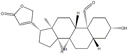 克罗毒苷元 结构式
