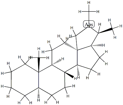 5α-Conanine 结构式