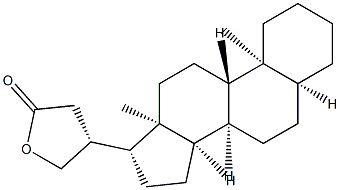 5β-Cardanolide 结构式