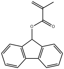 9-芴甲基丙烯酸甲酯 结构式