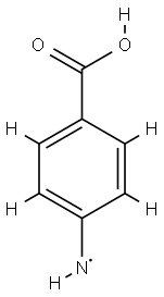Amidogen,  (4-carboxyphenyl)- 结构式