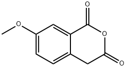 1H-2-Benzopyran-1,3(4H)-dione,7-methoxy-(9CI) 结构式