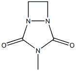 1,3,5-Triazabicyclo[3.2.0]heptane-2,4-dione,3-methyl-(9CI) 结构式