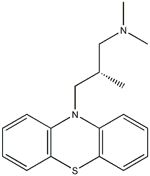 (+)-Trimeprazine 结构式