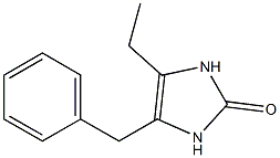 2H-Imidazol-2-one,4-ethyl-1,3-dihydro-5-(phenylmethyl)-(9CI) 结构式