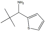 2,2-二甲基-1-(噻吩-2-基)丙-1-胺 结构式