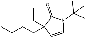 2H-Pyrrol-2-one,3-butyl-1-(1,1-dimethylethyl)-3-ethyl-1,3-dihydro-(9CI) 结构式