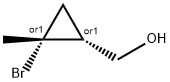 Cyclopropanemethanol, 2-bromo-2-methyl-, (1R,2R)-rel- (9CI) 结构式