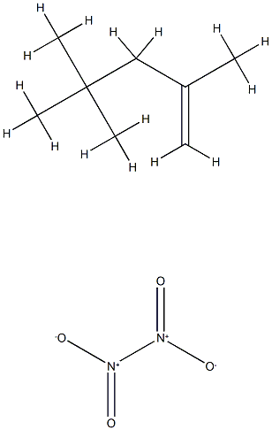 Pentene, 2,4,4-trimethyl-, reaction products with nitrogen oxide (N2O4) 结构式