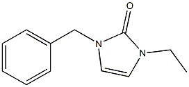 2H-Imidazol-2-one,1-ethyl-1,3-dihydro-3-(phenylmethyl)-(9CI) 结构式
