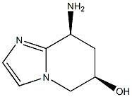 Imidazo[1,2-a]pyridin-6-ol, 8-amino-5,6,7,8-tetrahydro-, (6R,8S)-rel- (9CI) 结构式
