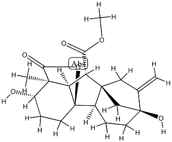 赤霉素A1甲酯 结构式