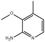 3-METHOXY-4-METHYL-2-PYRIDINAMINE 结构式