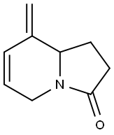 3(2H)-Indolizinone,1,5,8,8a-tetrahydro-8-methylene-(9CI) 结构式