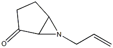 6-Azabicyclo[3.1.0]hexan-2-one,6-(2-propenyl)-(9CI) 结构式