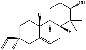 (-)-13β-Methyl-13-vinylpodocarpa-7-ene-3β-ol 结构式