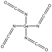 Germanium isocyanate (Ge(NCO)4) 结构式