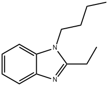 1H-Benzimidazole,1-butyl-2-ethyl-(9CI) 结构式