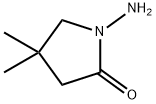 2-Pyrrolidinone,1-amino-4,4-dimethyl-(9CI) 结构式