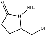 2-Pyrrolidinone,1-amino-5-(hydroxymethyl)-(9CI) 结构式